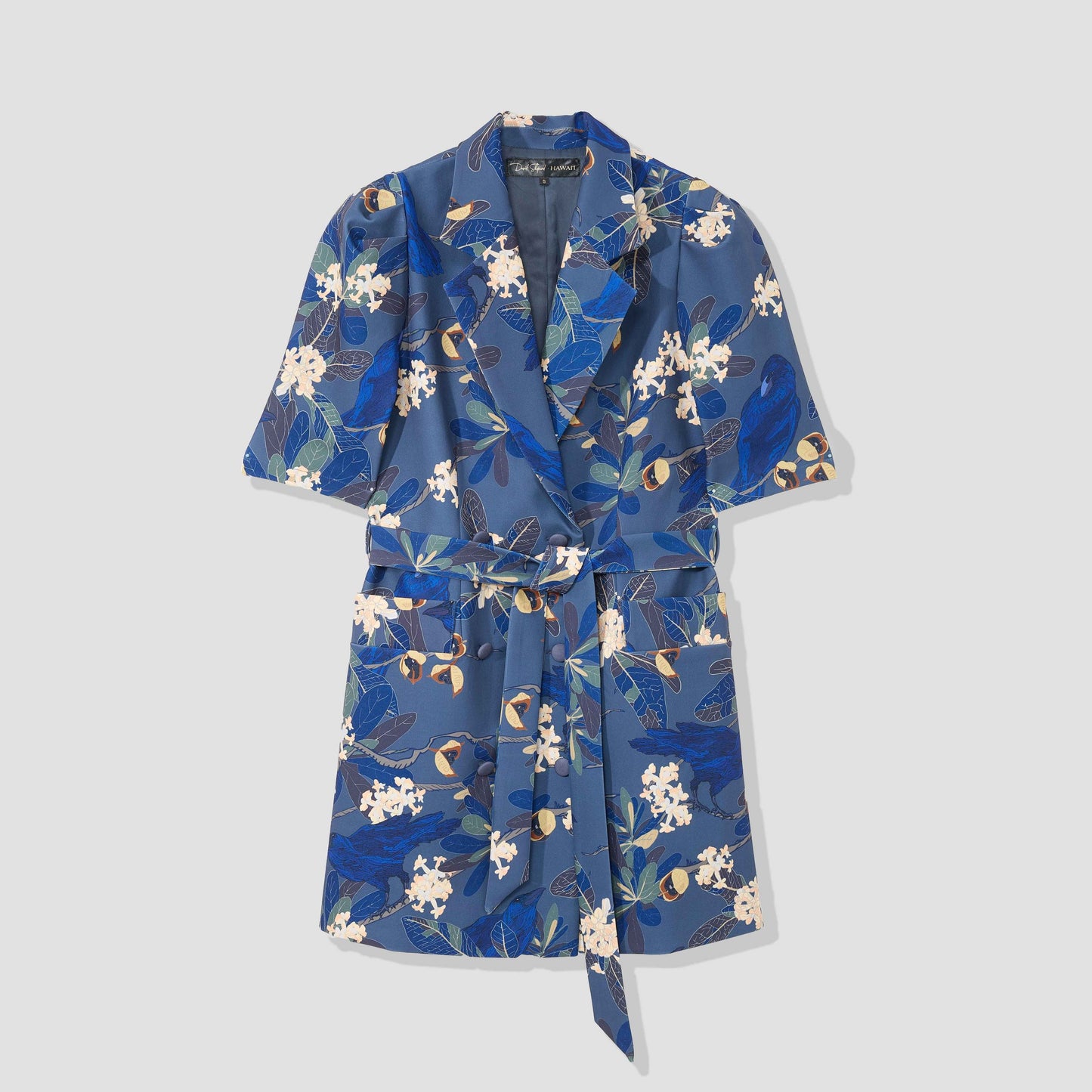 Hō‘awa & The ‘Alalā Blue Blazer Dress