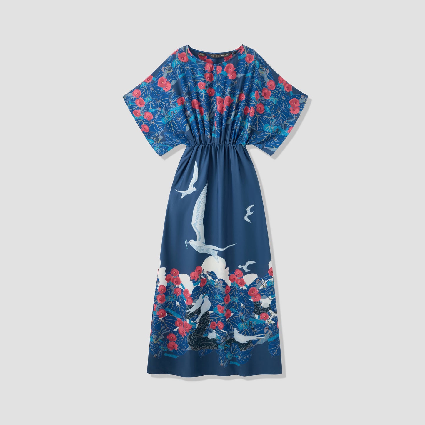 Manu-o-Kū & Hau Tree Blouson Dress