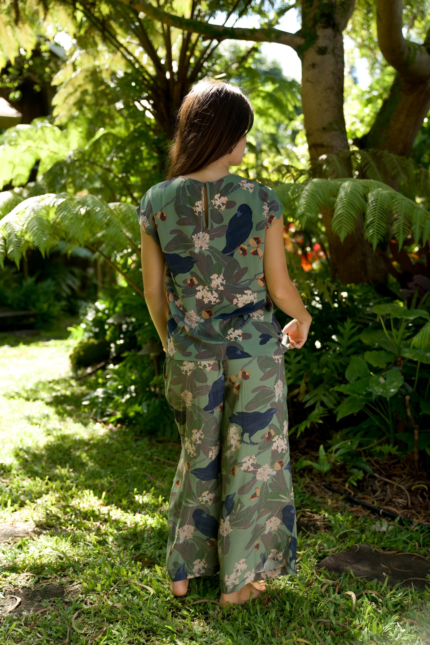 Hō‘awa & The ‘Alalā Sage Palazzo Pants
