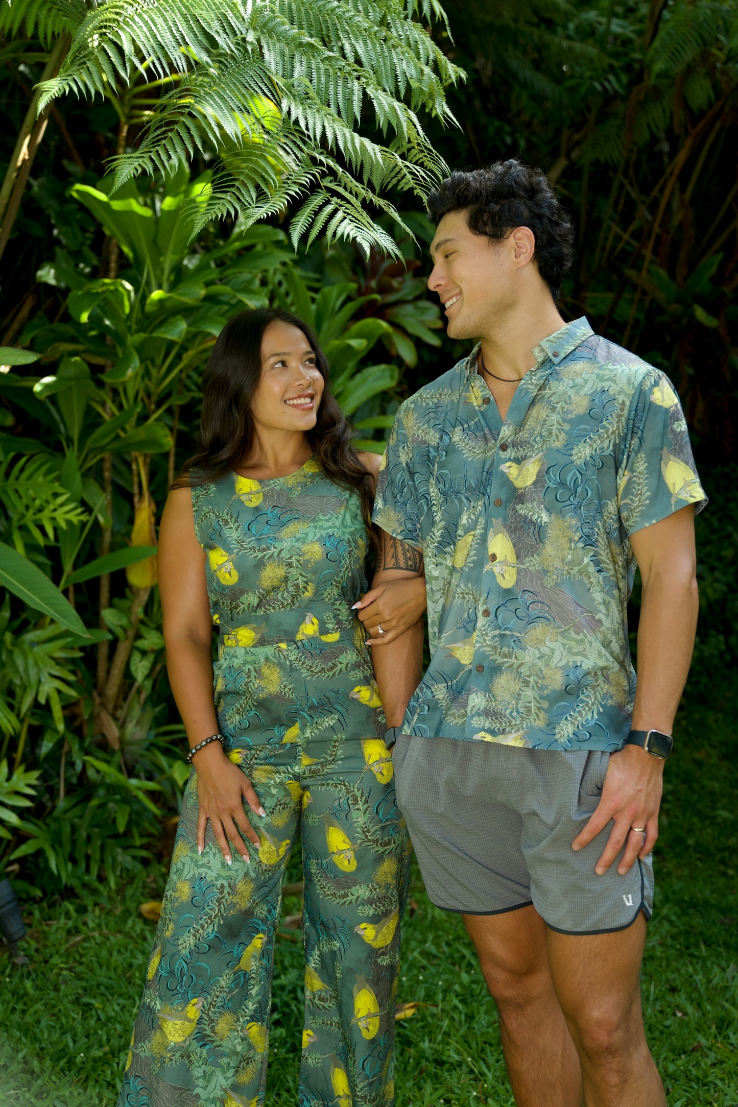 Foraging Kiwikiu Sleeveless Jumpsuit