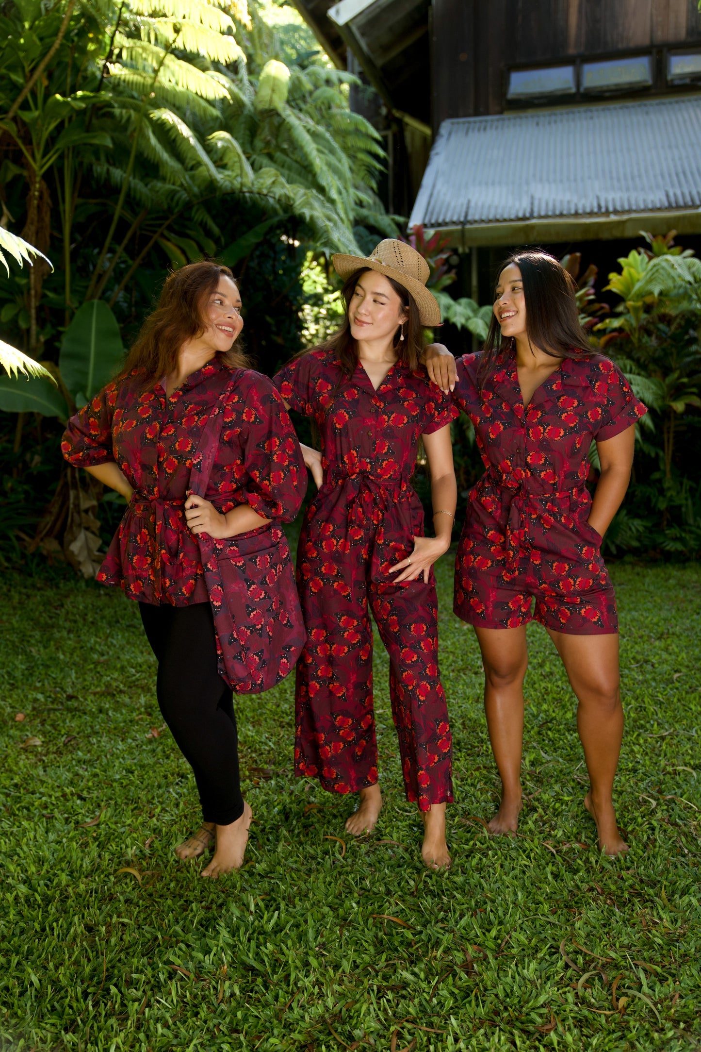 Māmaki & Butterflies Aloha Romper