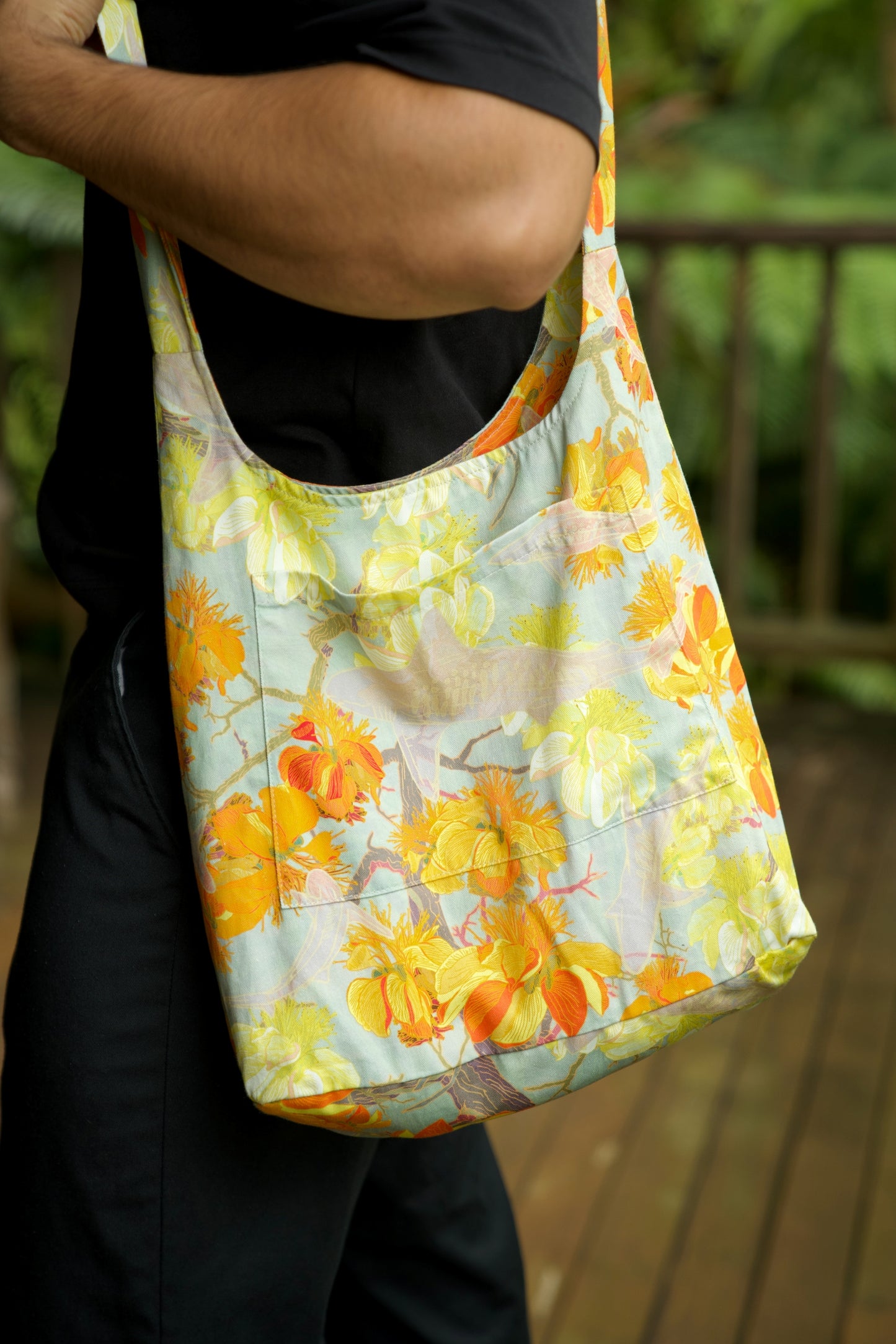 Watch For Sharks Aqua Tote Bag