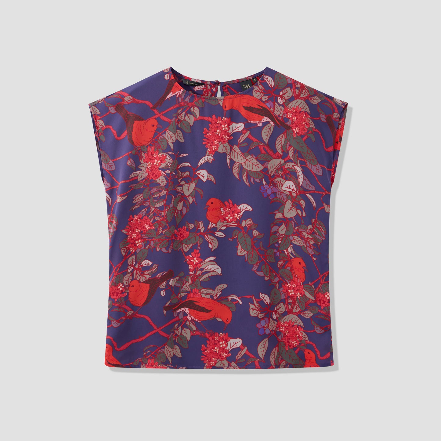 ‘Apapane & ‘ Iliahi Cap Sleeve Blouse