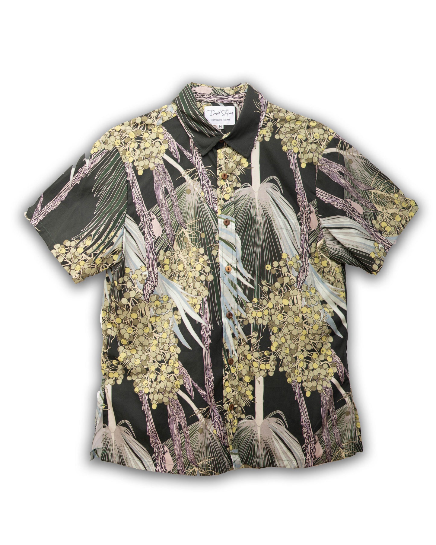 Hāwane Forest Green Relaxed Fit Aloha Shirt – David Shepard Hawaiʻi