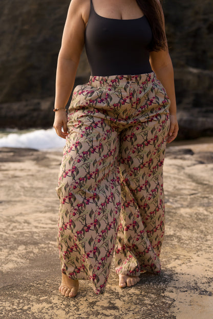 ‘A‘ali‘i Tan Cotton Pants