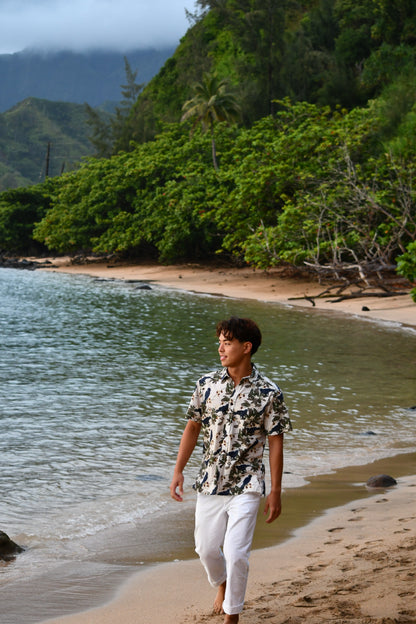 Hō‘awa & The ‘Alalā Pale Aloha Shirt