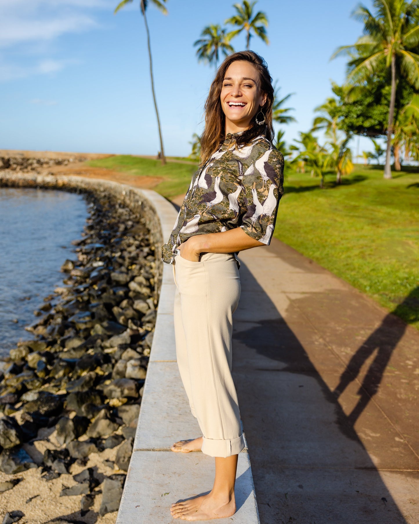Modern Business Casual Women's Aloha Wear