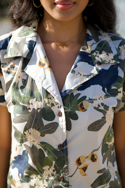 Hō‘awa & The ‘Alalā Aloha Shirt Dress