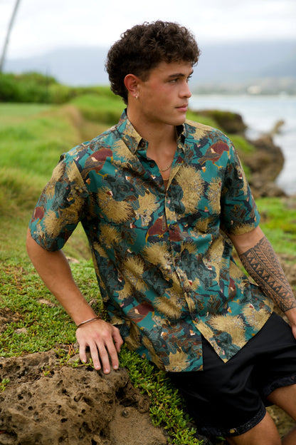 Kaniakapūpū Mamo Aloha Shirt