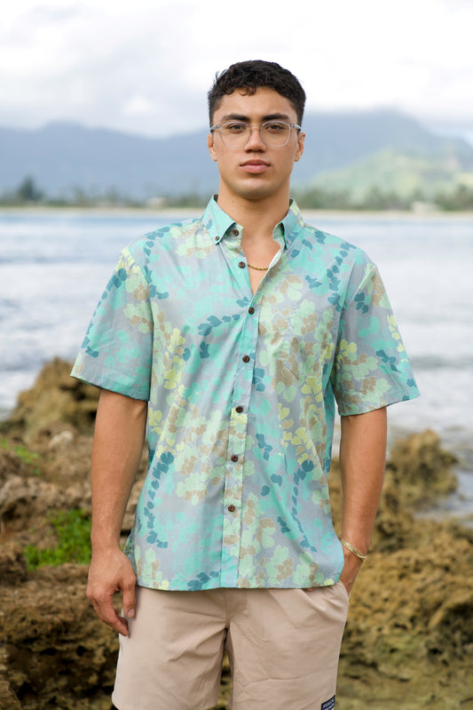 Maidenhair Fern Aloha Shirt