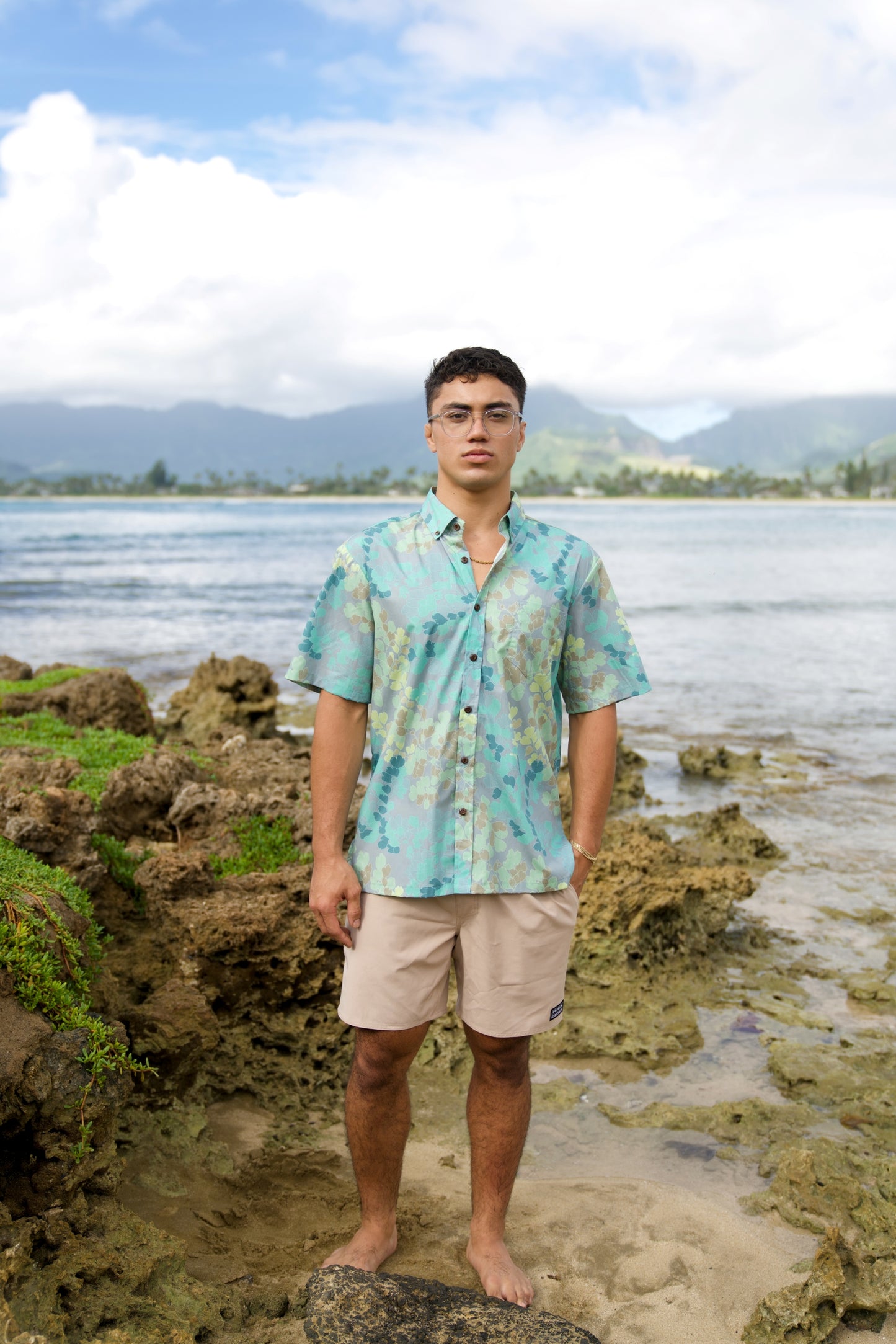 Maidenhair Fern Aloha Shirt