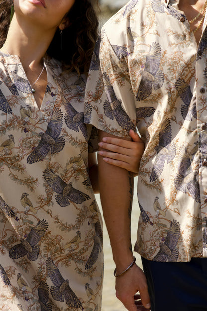 'Io & 'Iliahi Beige Tunic Dress