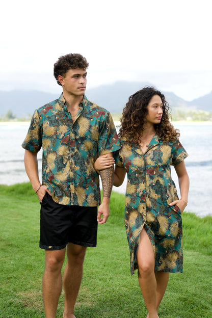 Kaniakapūpū Mamo Aloha Shirt