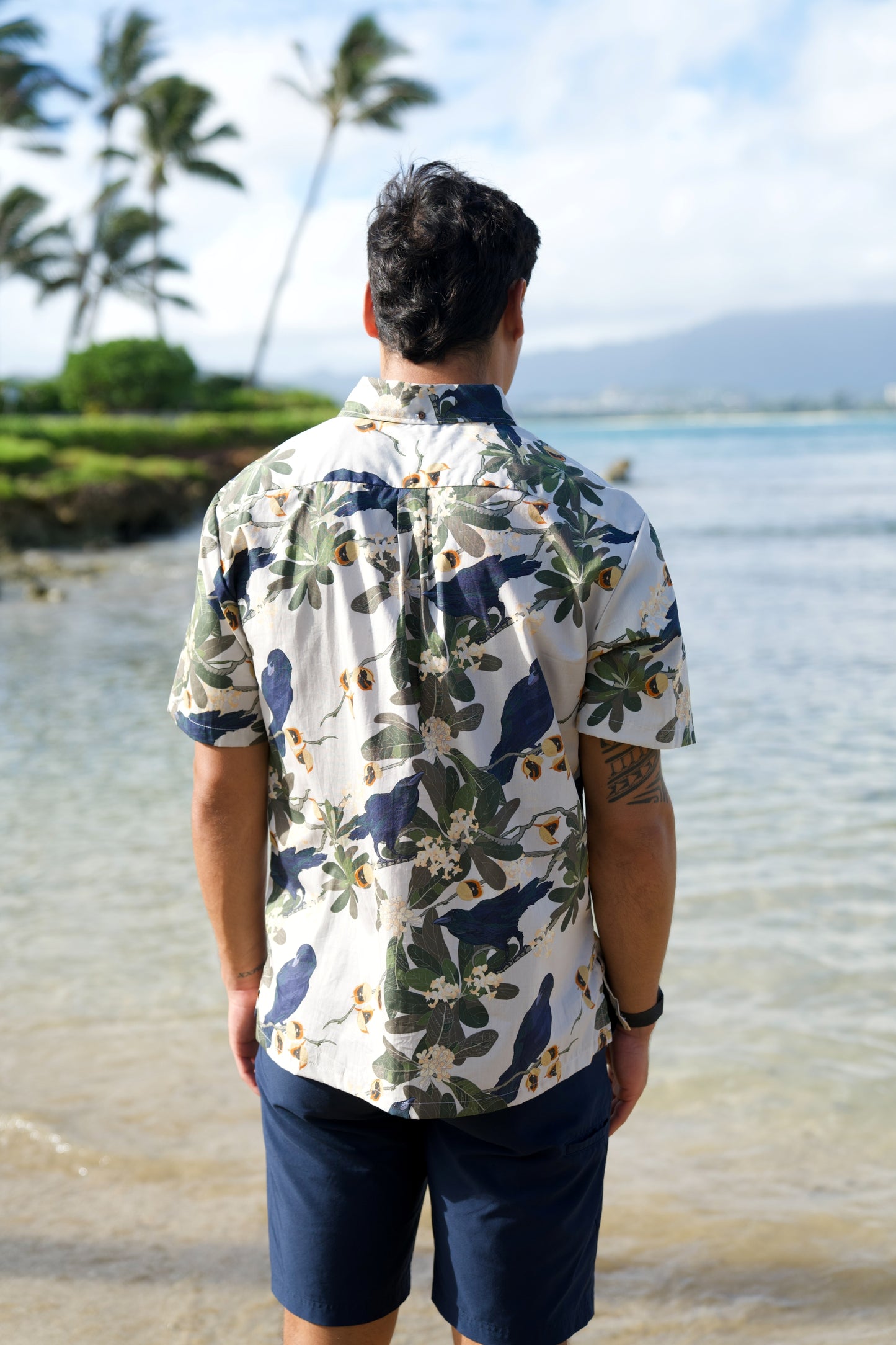 Hō‘awa & The ‘Alalā Pale Aloha Shirt