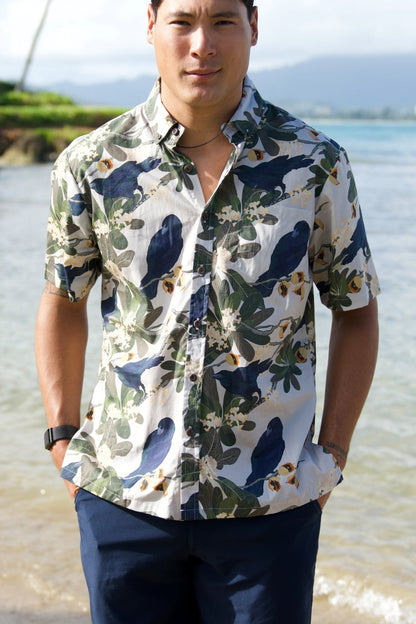 Hō‘awa & The ‘Alalā Pale Aloha Shirt