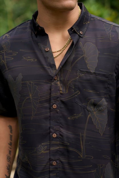 Kalo Wai Aloha Shirt (Iron Free)