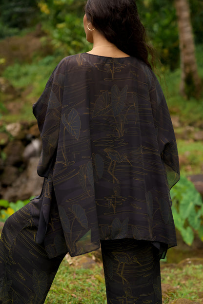 Kalo Wai Draping Cover-up
