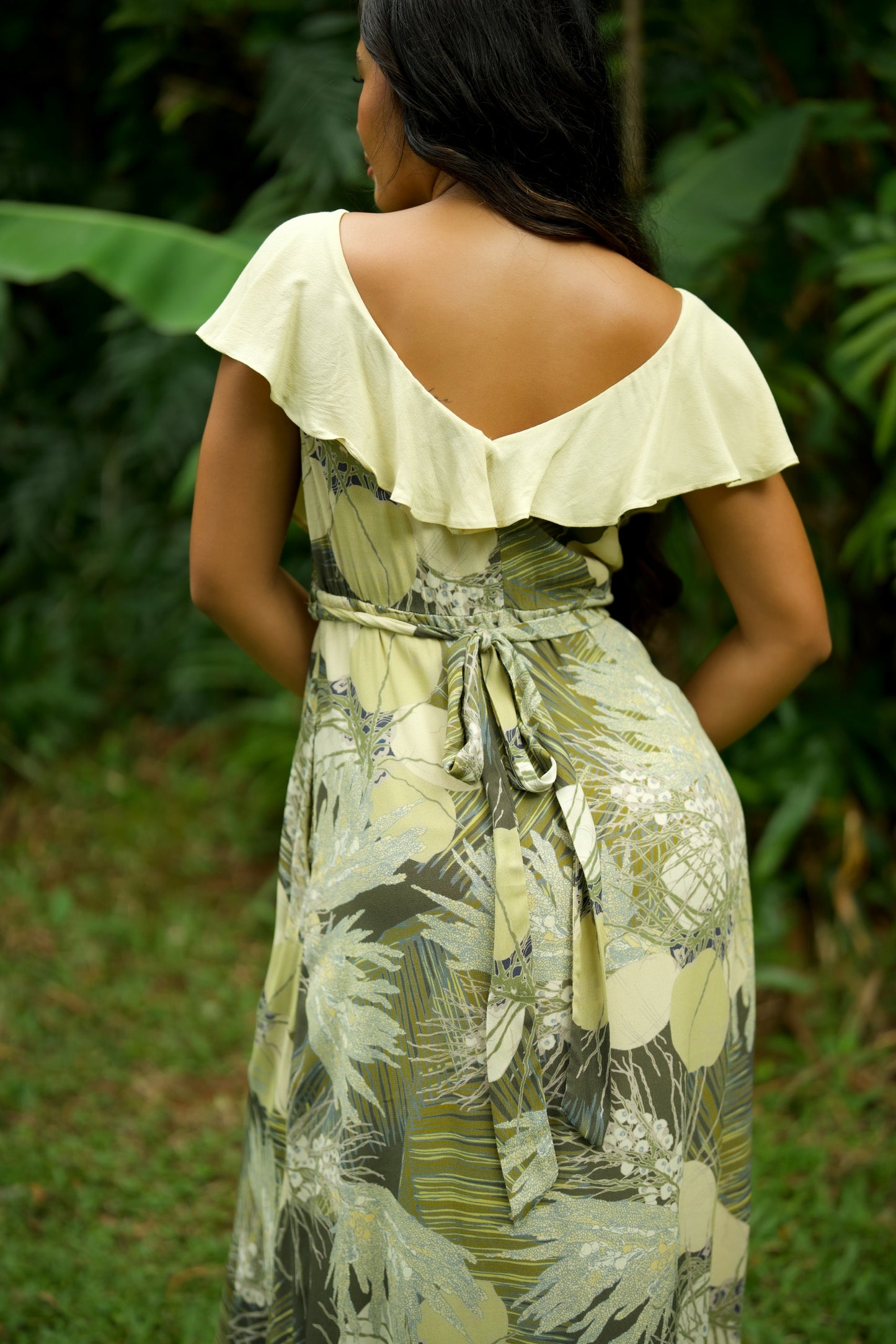Coconut Flutter Top Dress