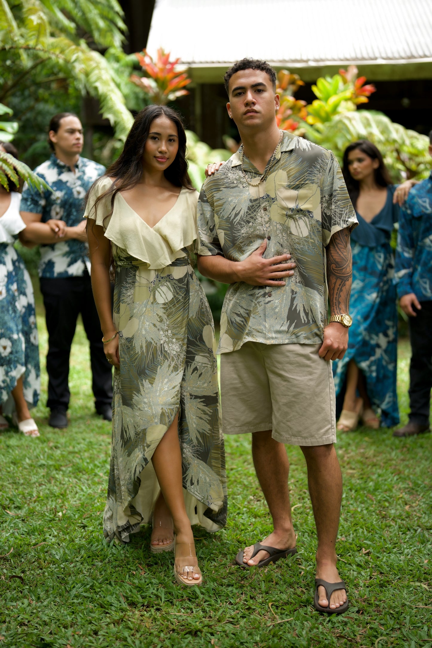 Coconut Flutter Top Dress