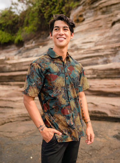 Kaniakapūpū Mamo Aloha Shirt