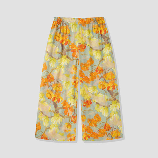 Watch For Sharks Aqua Palazzo Pants