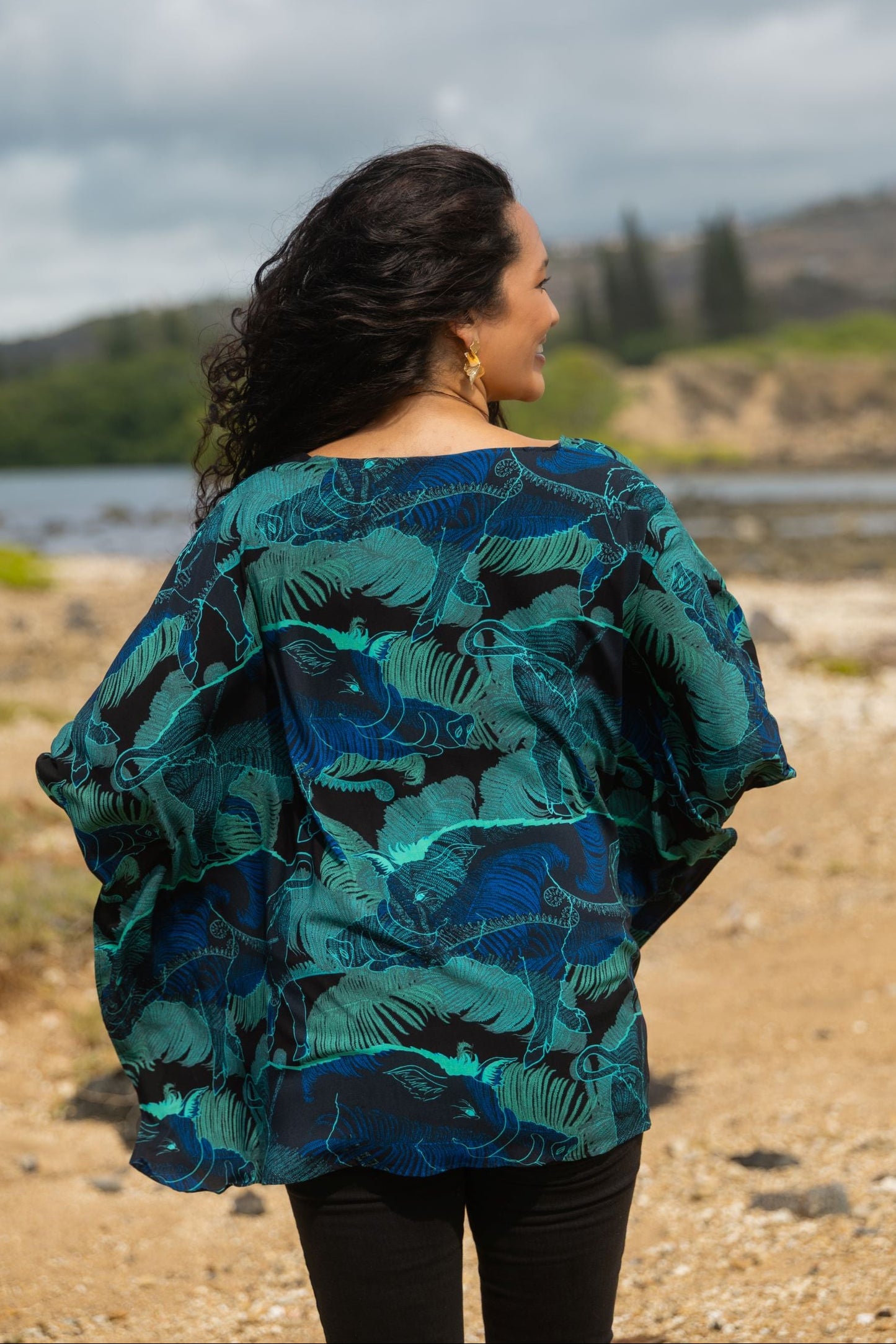 Kamapua'a Draping Cover-up