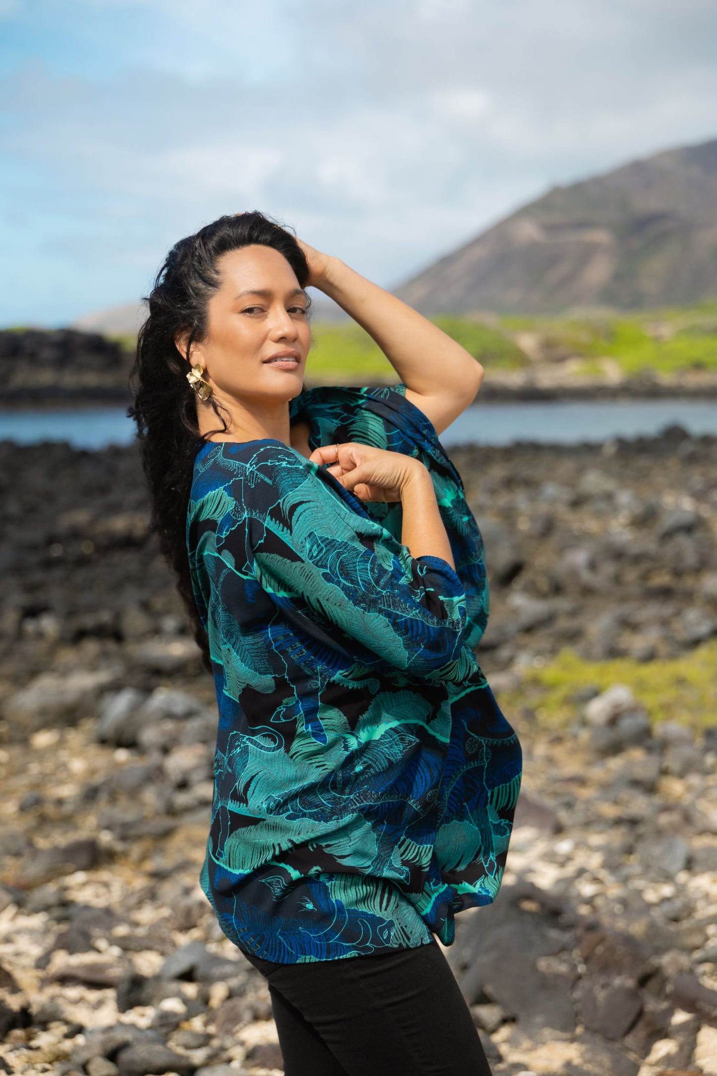 Kamapua'a Draping Cover-up