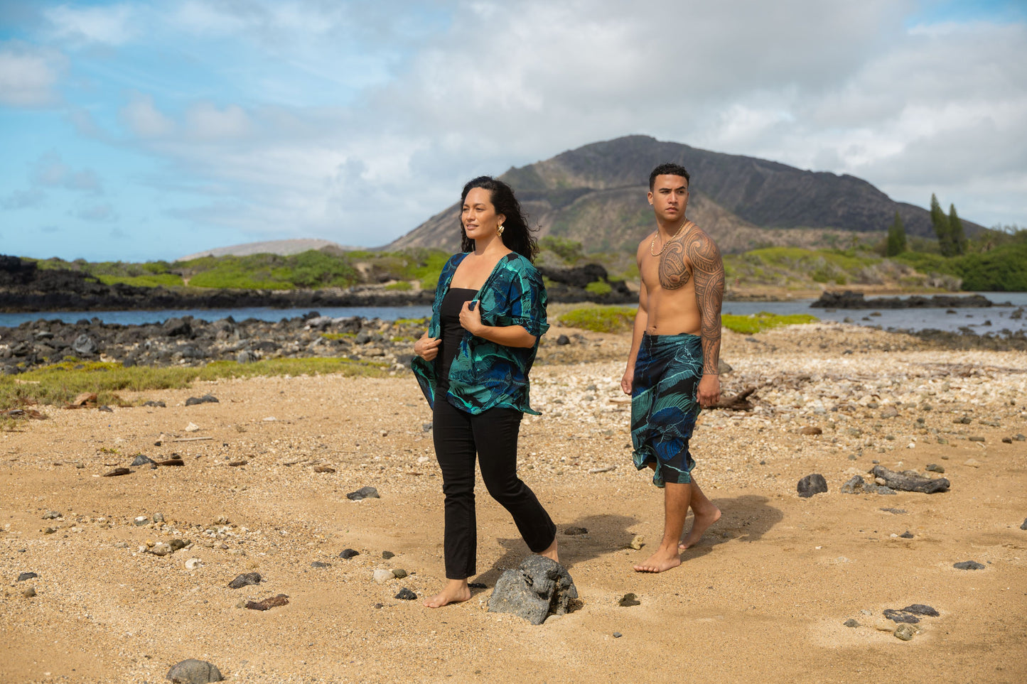 Kamapua'a Draping Cover-up