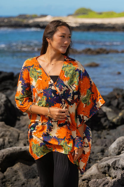 Kaniakapūpū Alani Draping Cover-up
