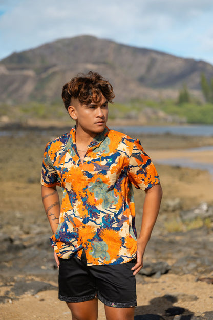 Kaniakapūpū Alani Aloha Shirt (Iron Free)