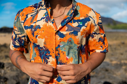 Kaniakapūpū Alani Aloha Shirt (Iron Free)