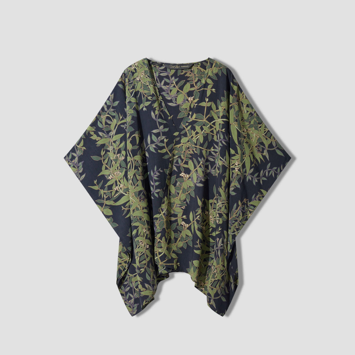 Maile Black Draping Cover-up