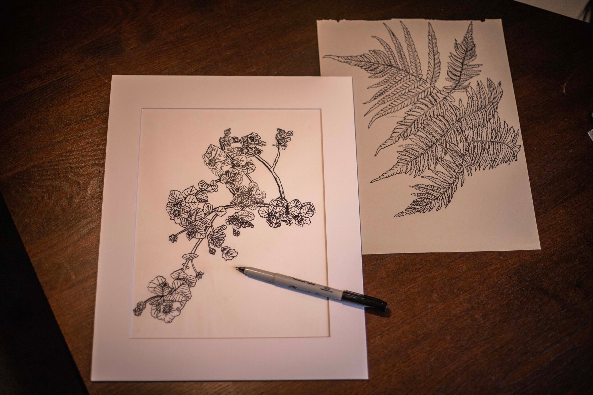Handcrafted, drawn and Made in Hawaii Prints
