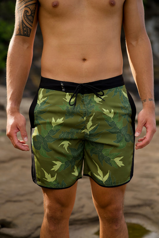 ‘Iwa‘Iwa Fern Green Boardshorts
