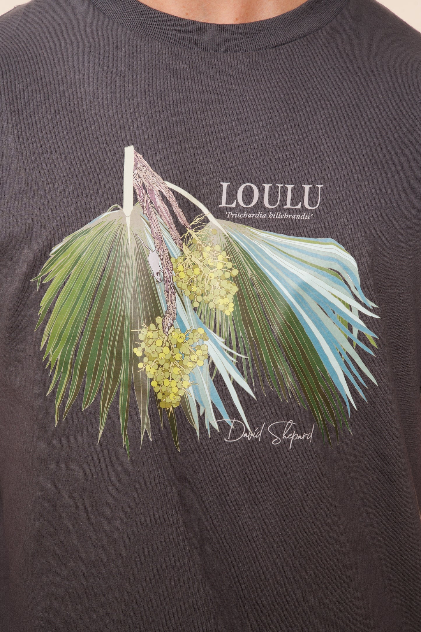 Loulu Charcoal T-Shirt