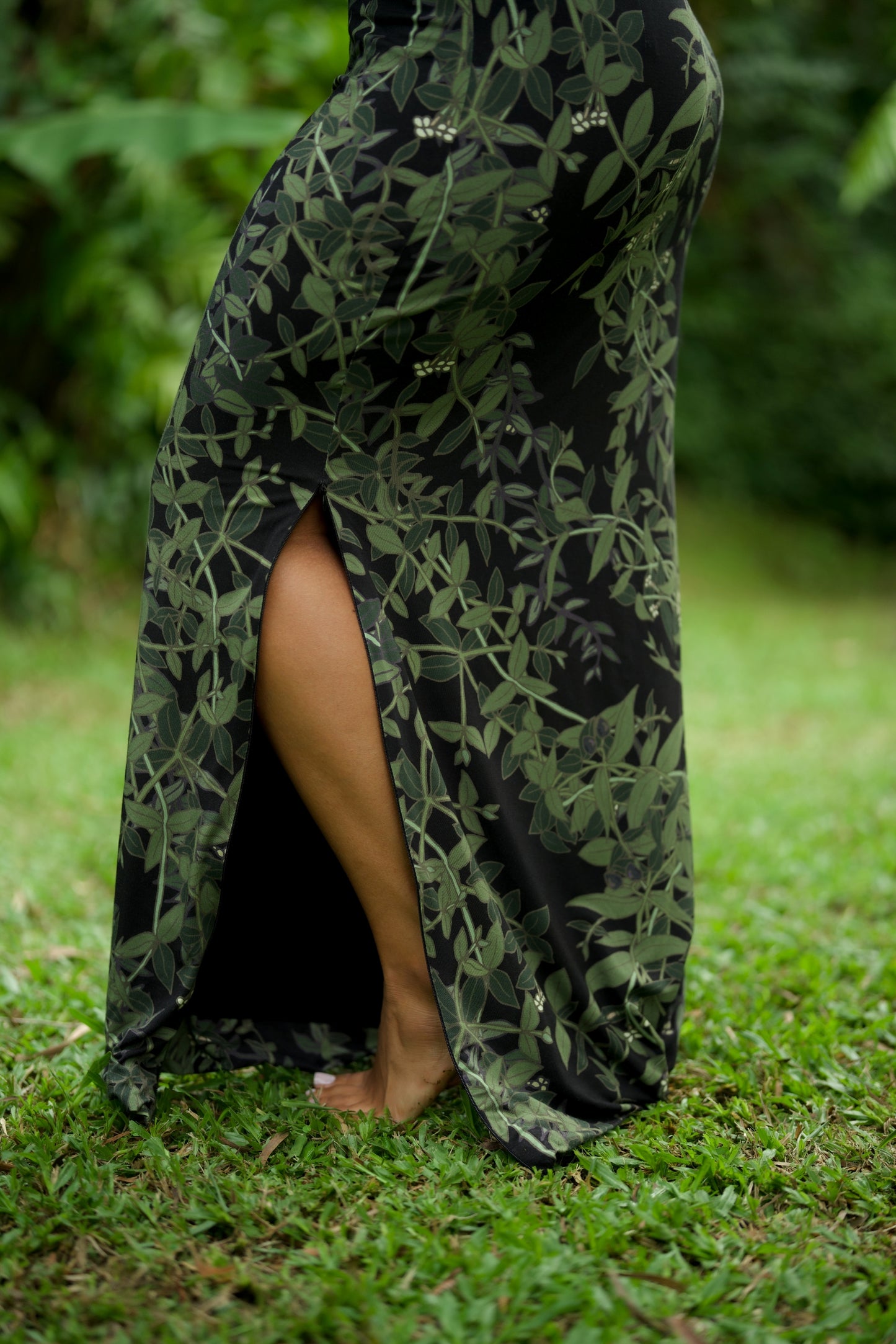 Maile Black Bodycon Dress