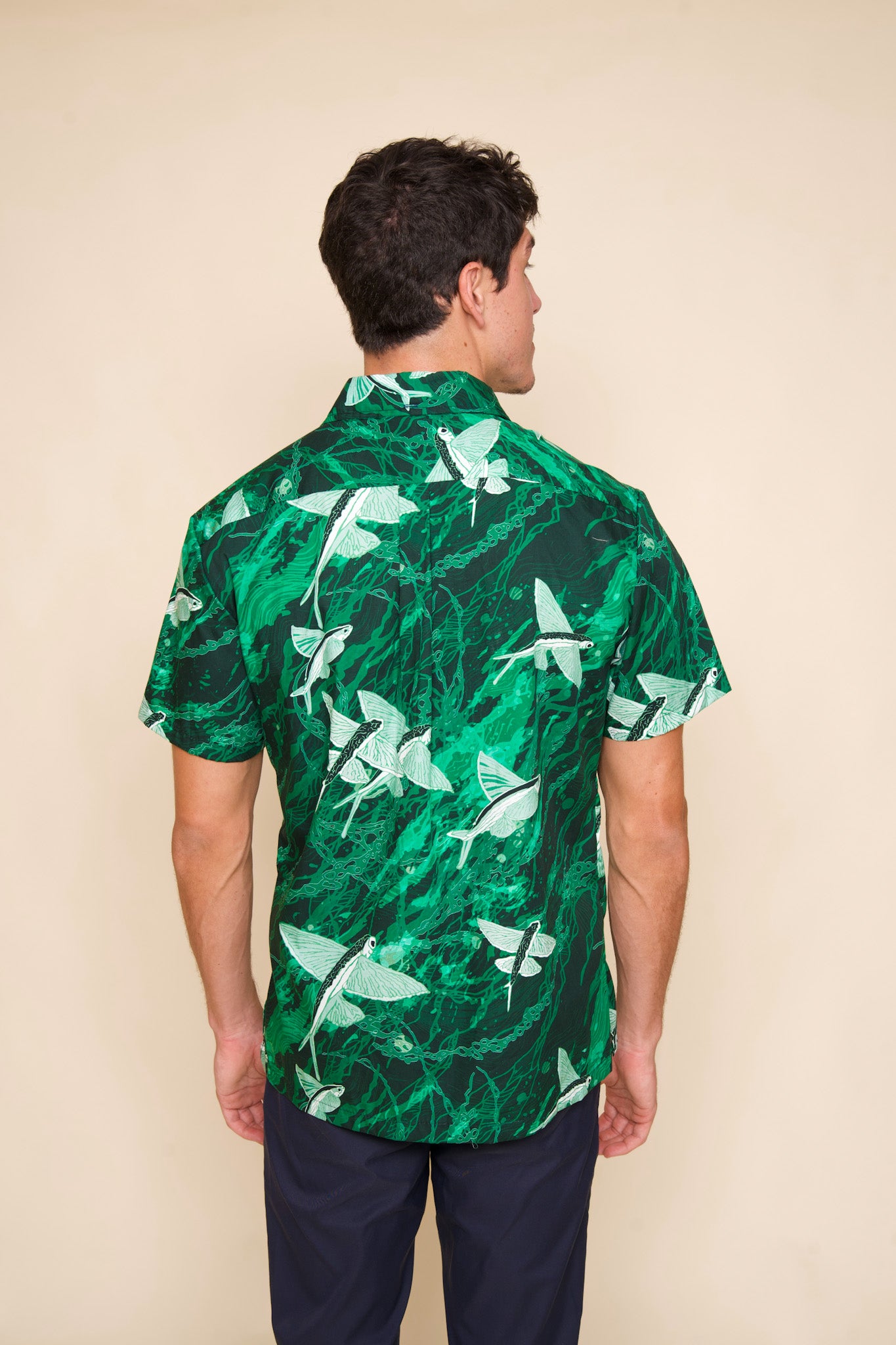 Green Malolo Aloha Shirt