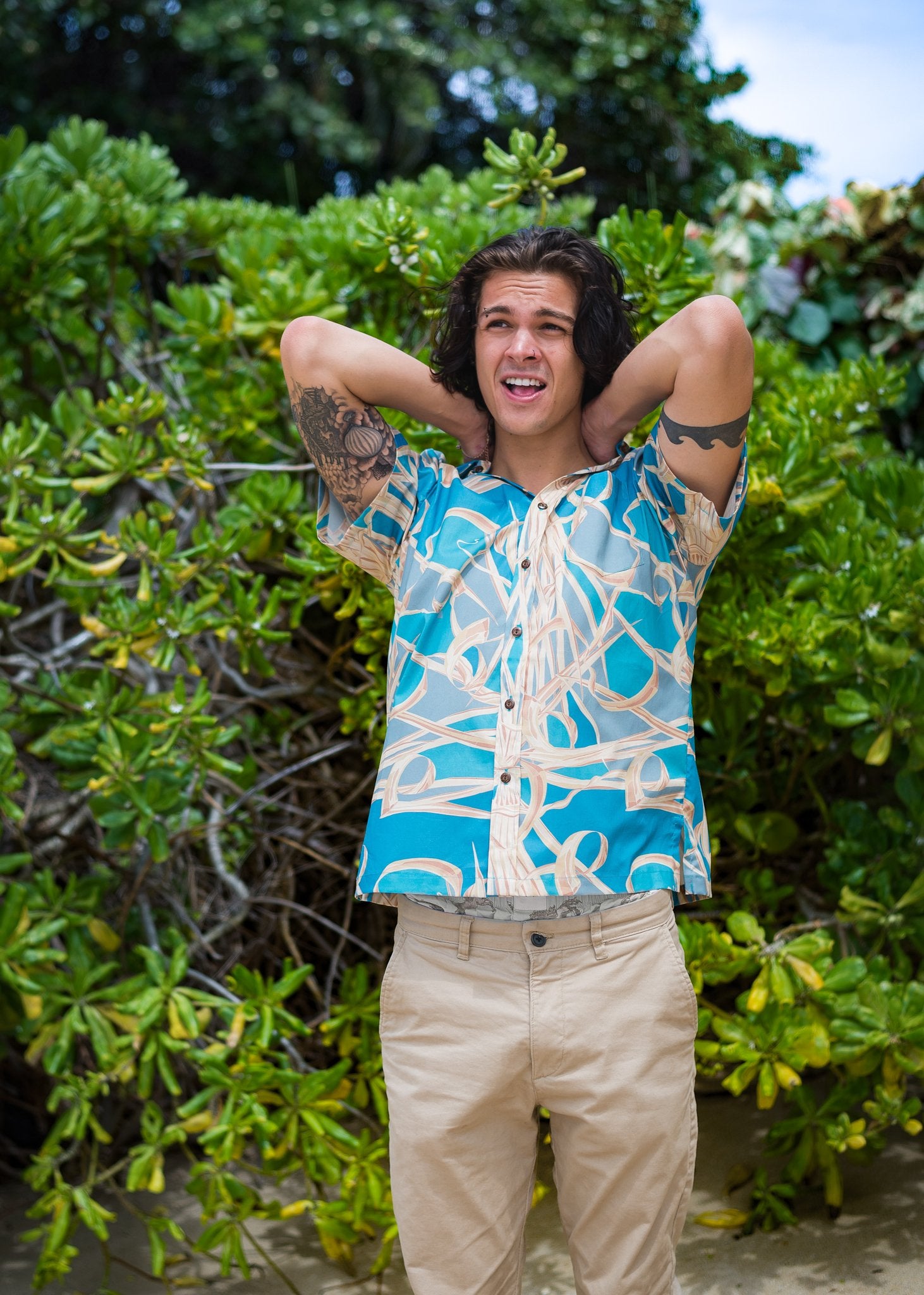Cool people wear Hawaiian shirts - The Face