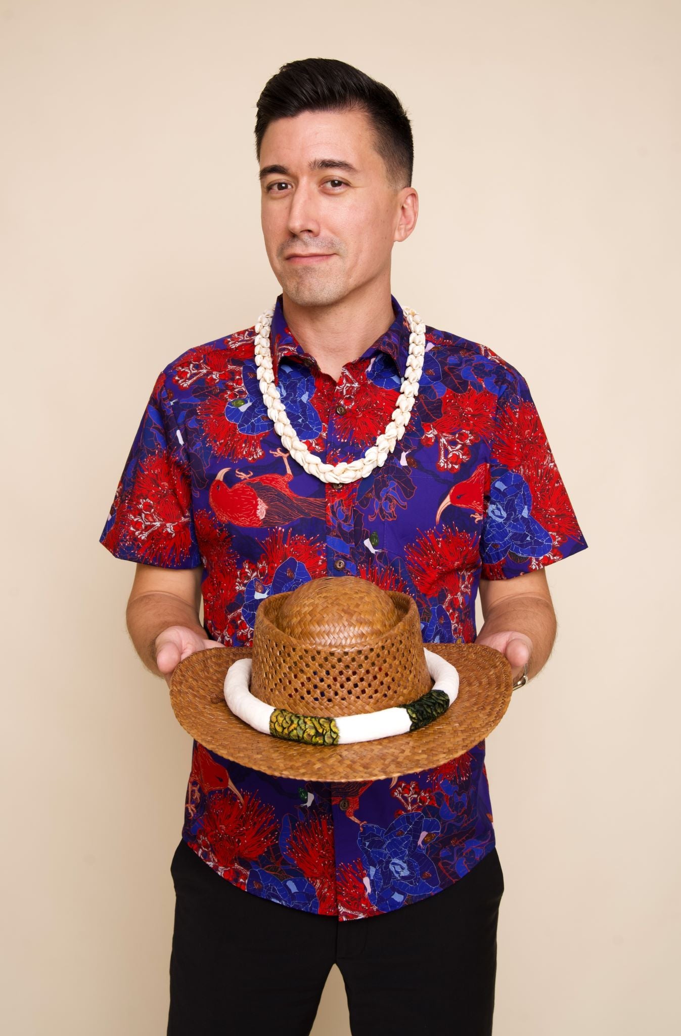 Kaniakapūpū Lehua Poni Aloha Shirt