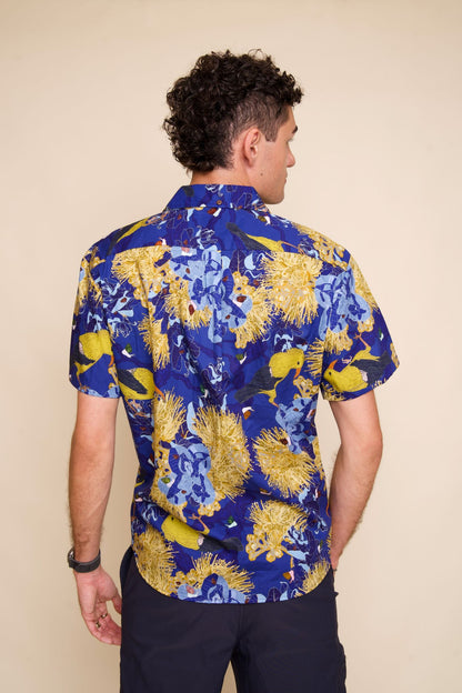 Kaniakapūpū Lehua Polu Tailored Aloha Shirt