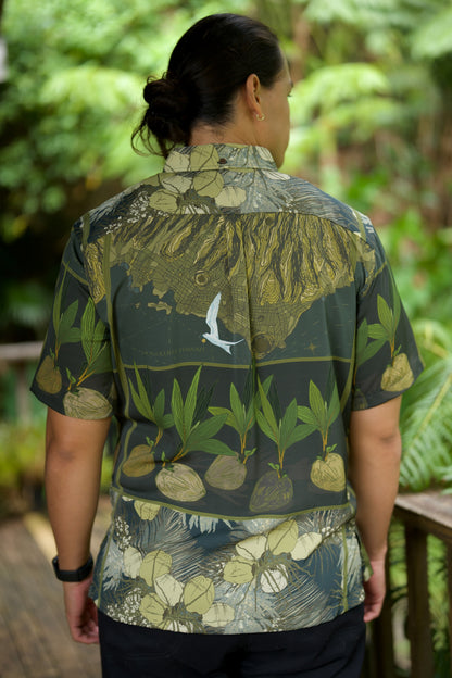 Niu O Honolulu Aloha Shirt (Iron Free)