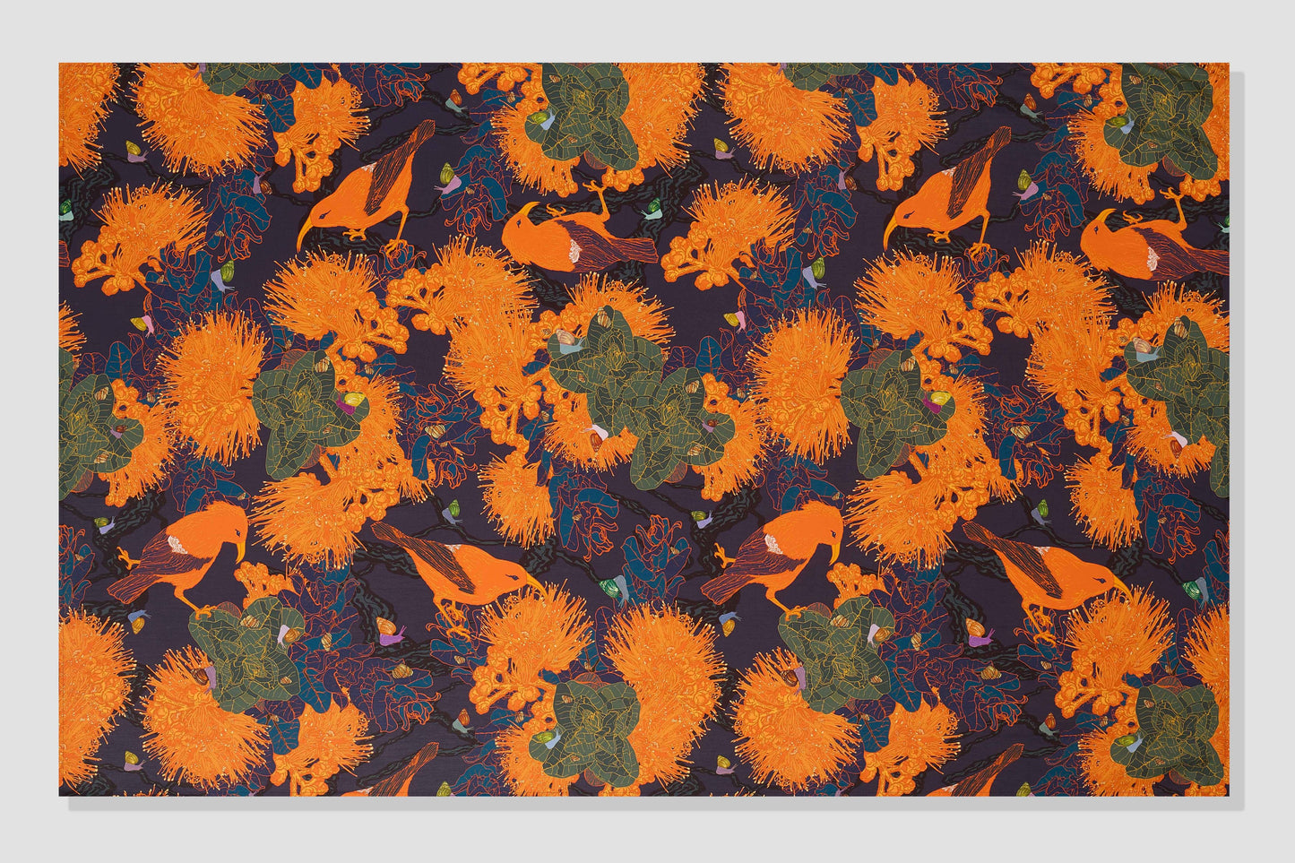 Kaniakapūpū Orange Pareo / Sarong