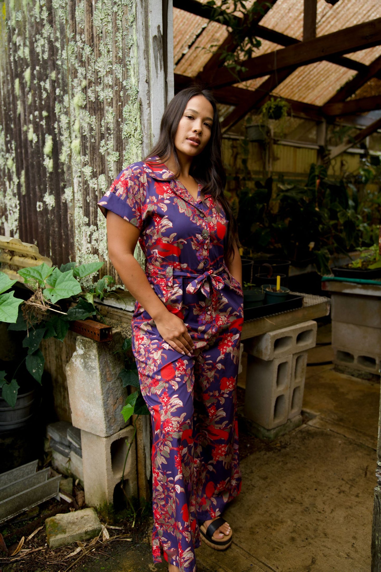 ‘Apapane & ‘Iliahi Aloha Jumpsuit