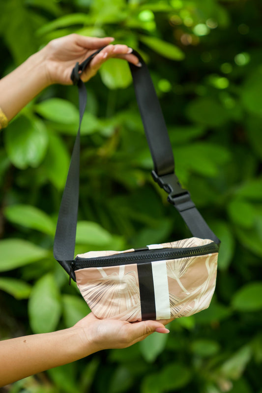 Loulu Beige Crossbody Bag