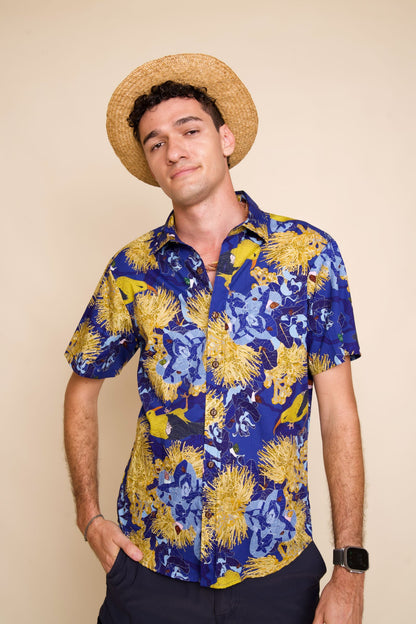 Kaniakapūpū Lehua Polu Tailored Aloha Shirt