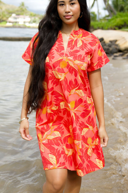 ʻUlu Sunset Tunic Dress