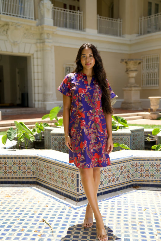 ‘Apapane & ‘ Iliahi Tunic Dress