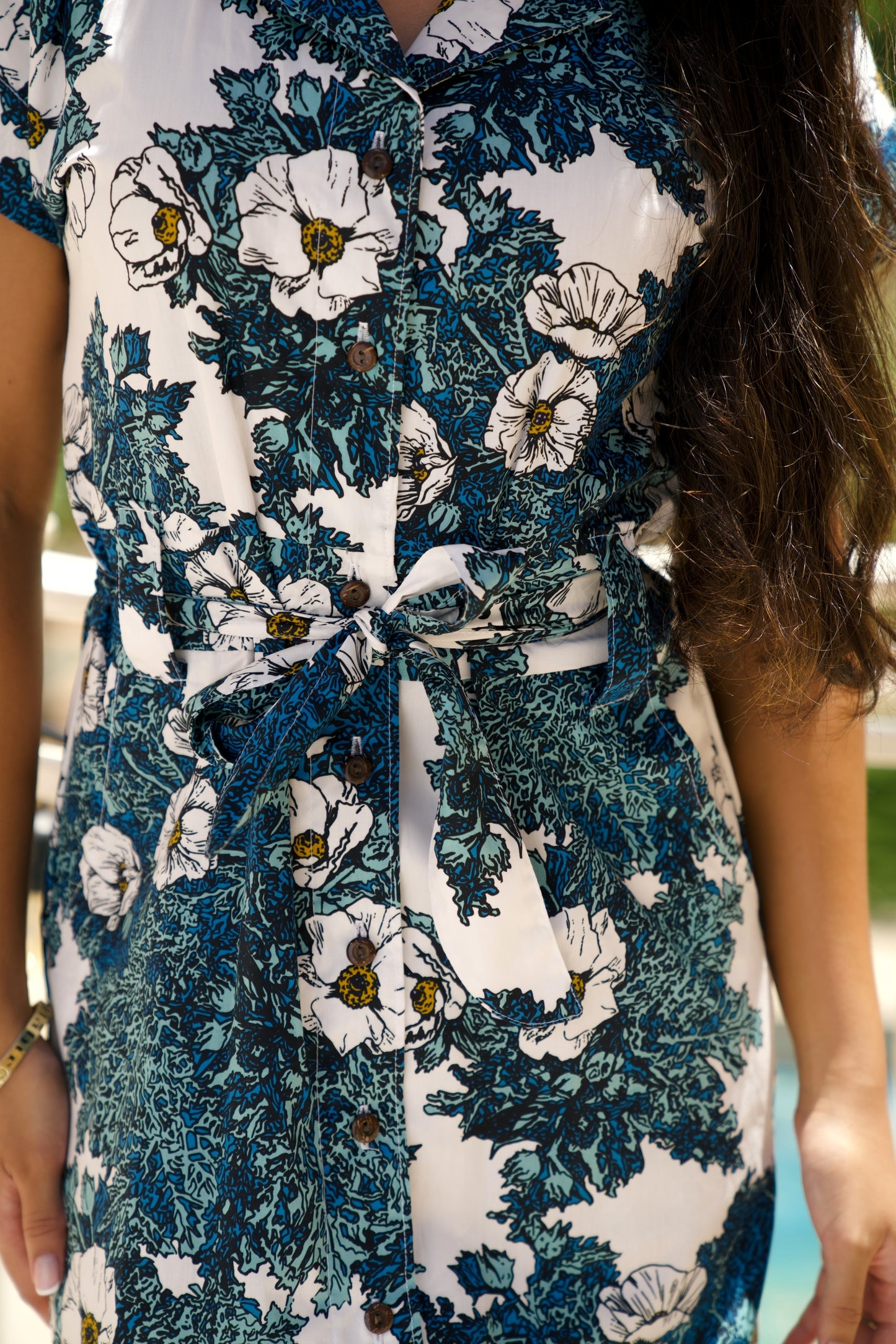 Puakala Aloha Shirt Dress