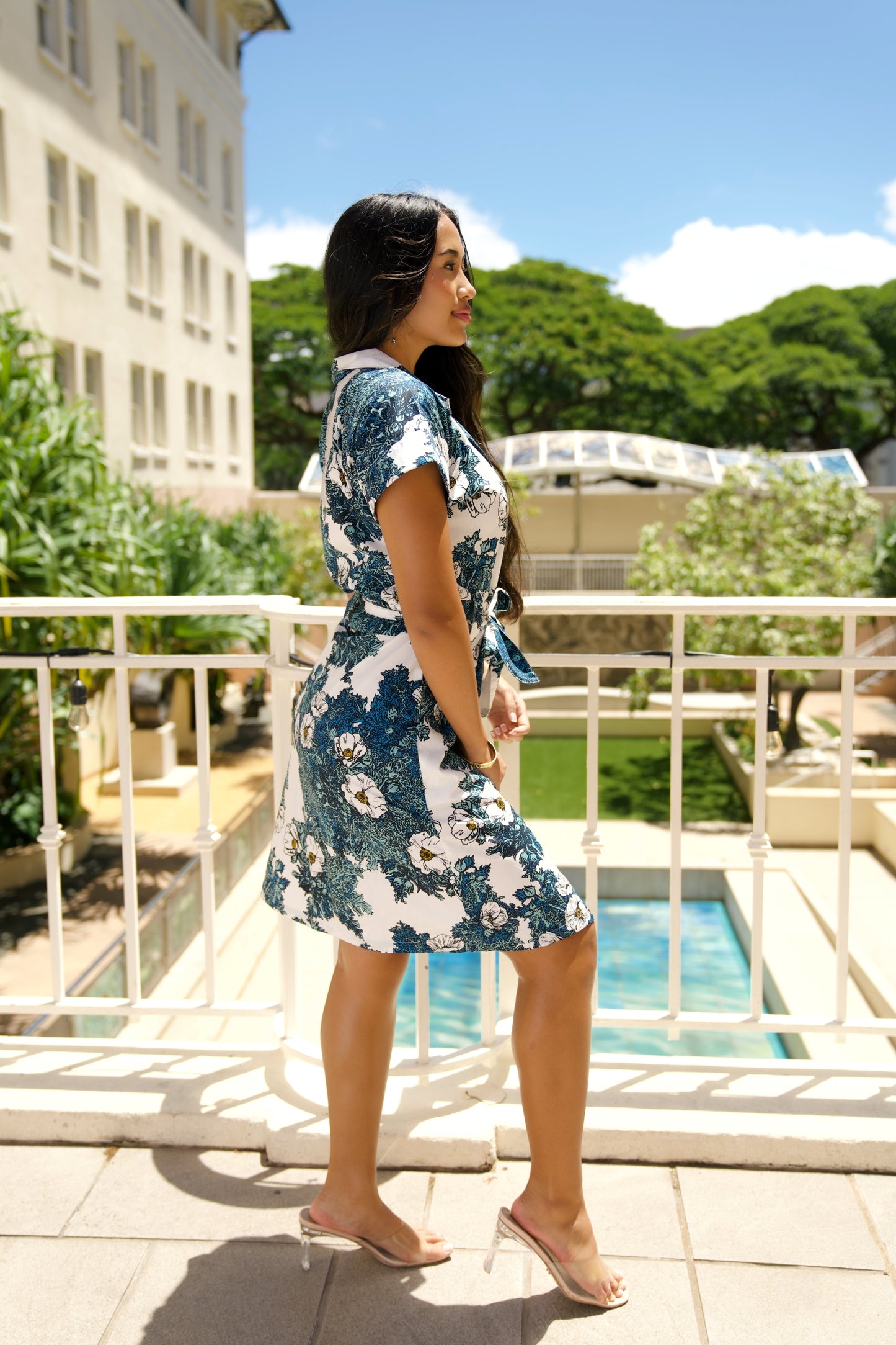 Puakala Aloha Shirt Dress