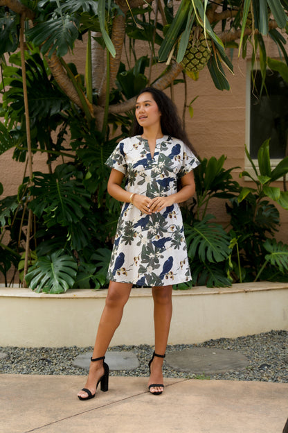 Hō‘awa & The ‘Alalā Pale Tunic Dress